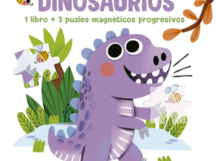 Lee Y Juega Con Puzles Magnéticos. Los Dinosaurios