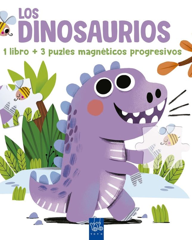 Lee Y Juega Con Puzles Magnéticos. Los Dinosaurios