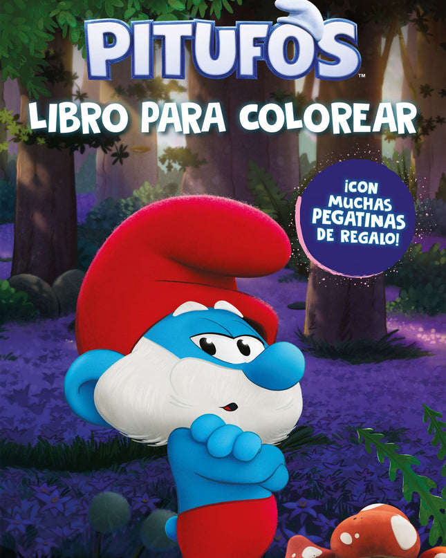 Pitufos. Libro Para Colorear