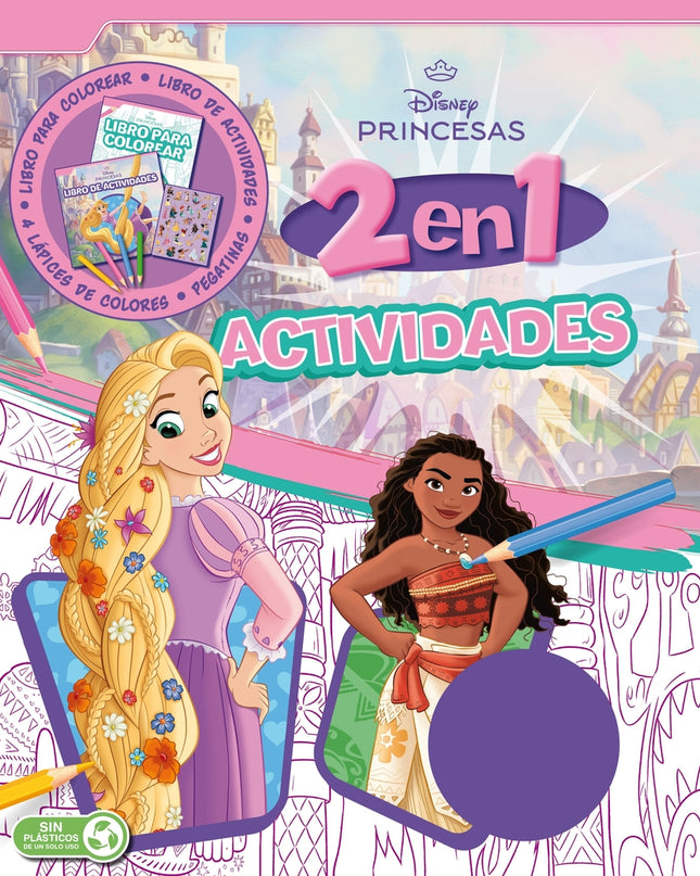 Princesas. Actividades 2 En 1
