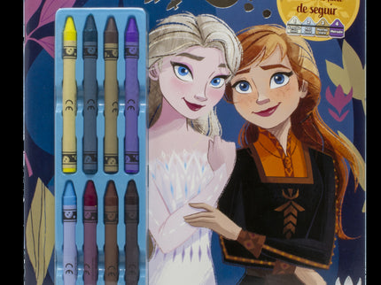 Frozen. Colorea Por Números Con Ceras
