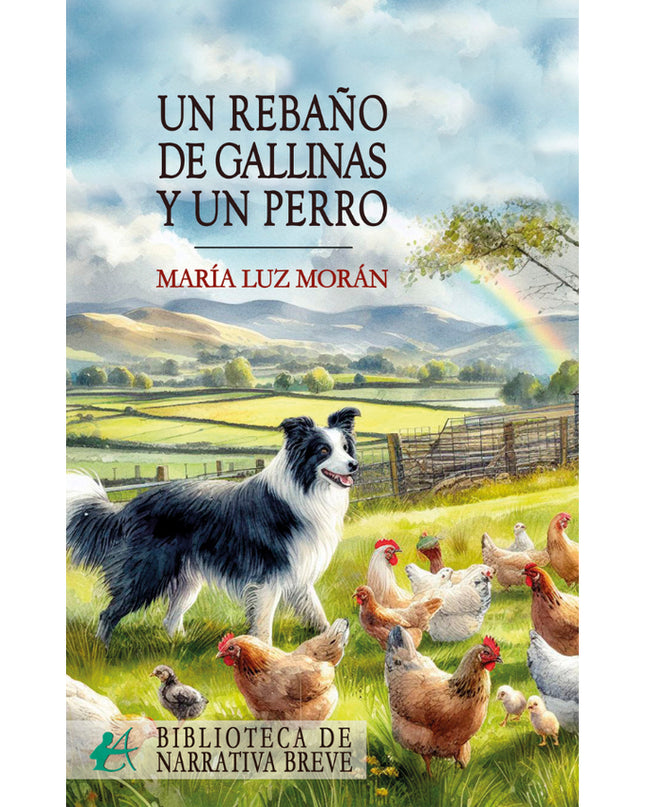 Un Rebaño De Gallinas Y Un Perro