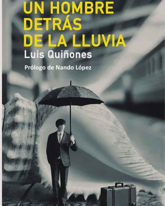 Un Hombre Detrás De La Lluvia