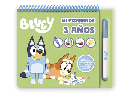 Mi Pizarra De 3 Años - Bluey