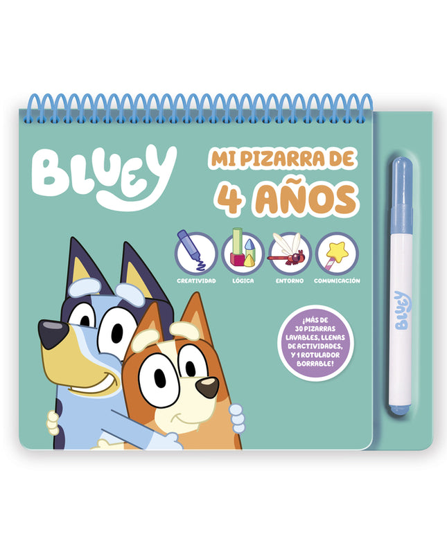 Mi Pizarra De 4 Años - Bluey