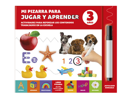 Mi Pizarra Para Jugar Y Aprender 3 Años