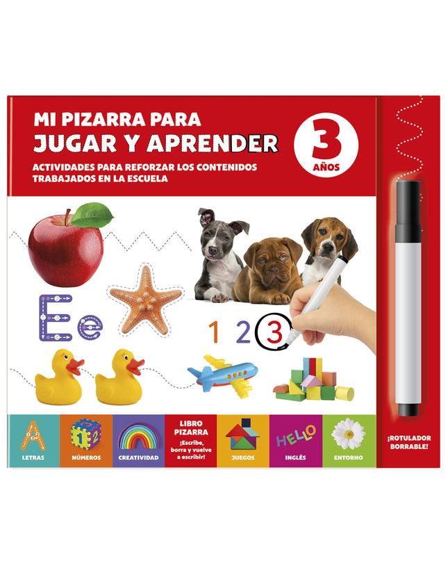Mi Pizarra Para Jugar Y Aprender 3 Años