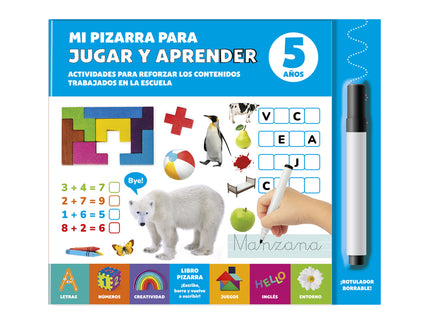 Mi Pizarra Para Jugar Y Aprender 2 Años