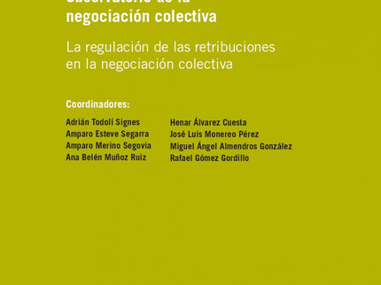 Observatorio De La Negociacion Colectiva.