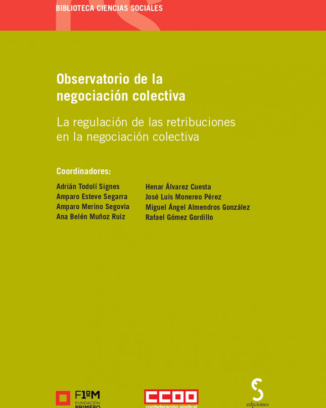 Observatorio De La Negociacion Colectiva.