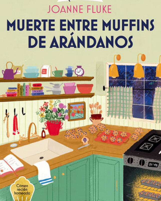 Muerte Entre Muffins De Arándanos (cozy Mystery)