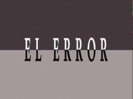 El Error
