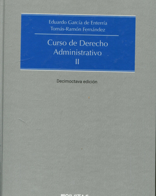 Curso De Derecho Administrativo Ii 2024 18ªed