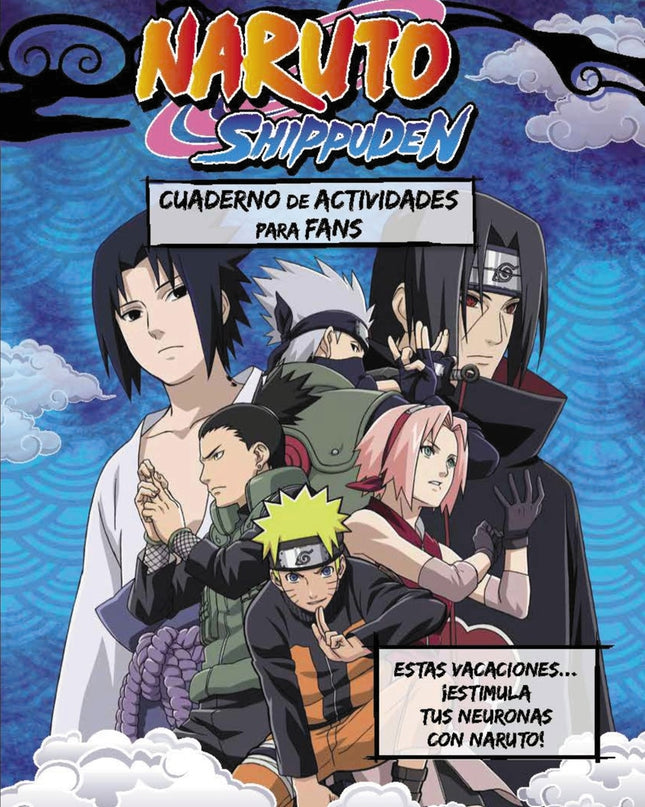 Cuaderno De Actividades Para Fans Naruto Shippuden