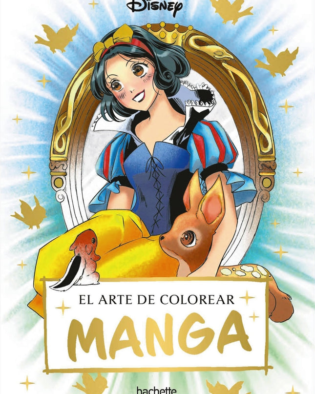 El Arte De Colorear Manga Disney
