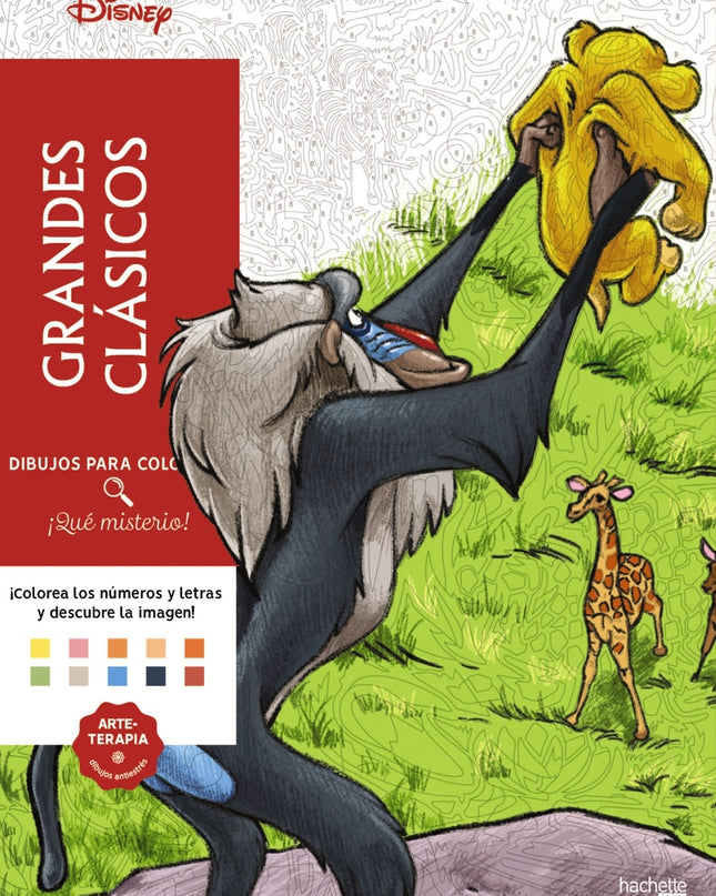 Dibujos Para Colorear, ¡qué Misterio! Grandes Clásicos