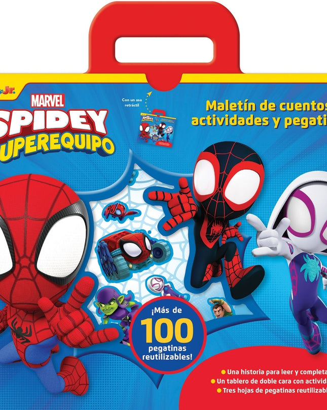 Spidey Y Su Superequipo. Maletín De Cuentos, Actividades Y Pegatinas