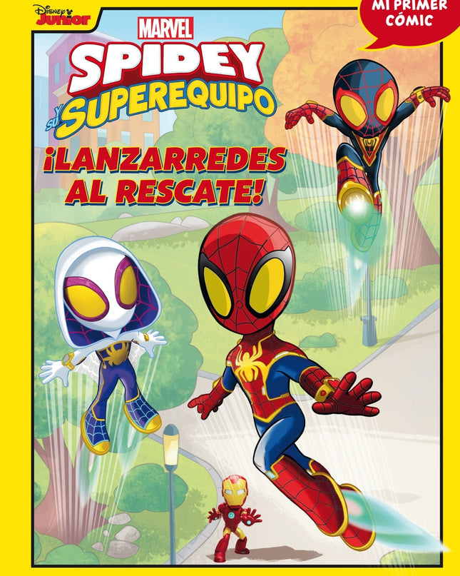 Spidey Y Su Superequipo. ¡lanzarredes Al Rescate!