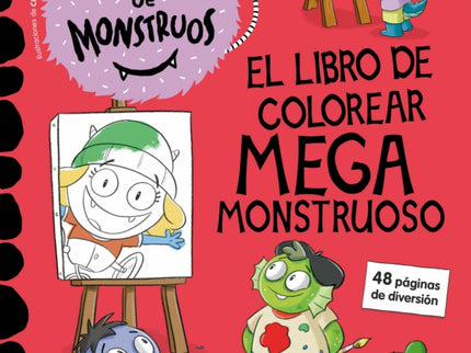 Escuela De Monstruos - El Libro De Colorear Megamonstruoso