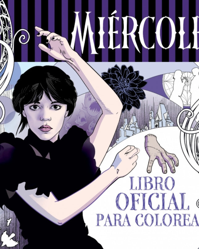 Miércoles Addams. Libro Oficial Para Colorear