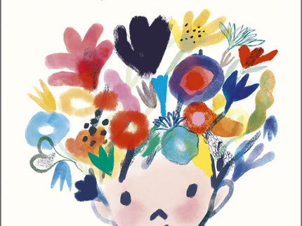 El Niño Con Flores En La Cabeza
