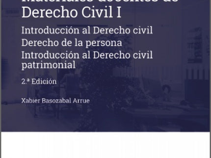 I.materiales Docentes De Derecho Civil