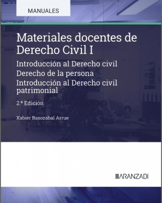 I.materiales Docentes De Derecho Civil