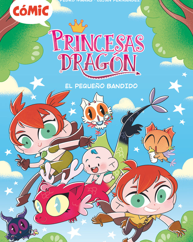 Cómic Princesas Dragón 3: El Pequeño Bandido