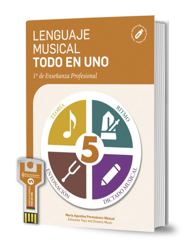 Lenguaje Musical Todo En Uno 5º Nivel 1º De Enseñanza Profesional