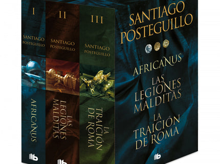 Trilogía Africanus (edición Pack Con: El Hijo Del Consul # Las Legiones Malditas # La Traición De Roma)
