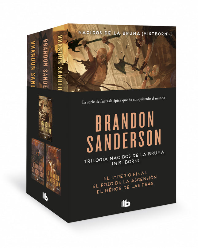 Trilogía Nacidos De La Bruma [mistborn] (pack Con: El Imperio Final # El Pozo De La Ascensión # El Héroe De Las Eras)