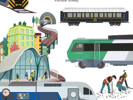 El Libro De Los Trenes
