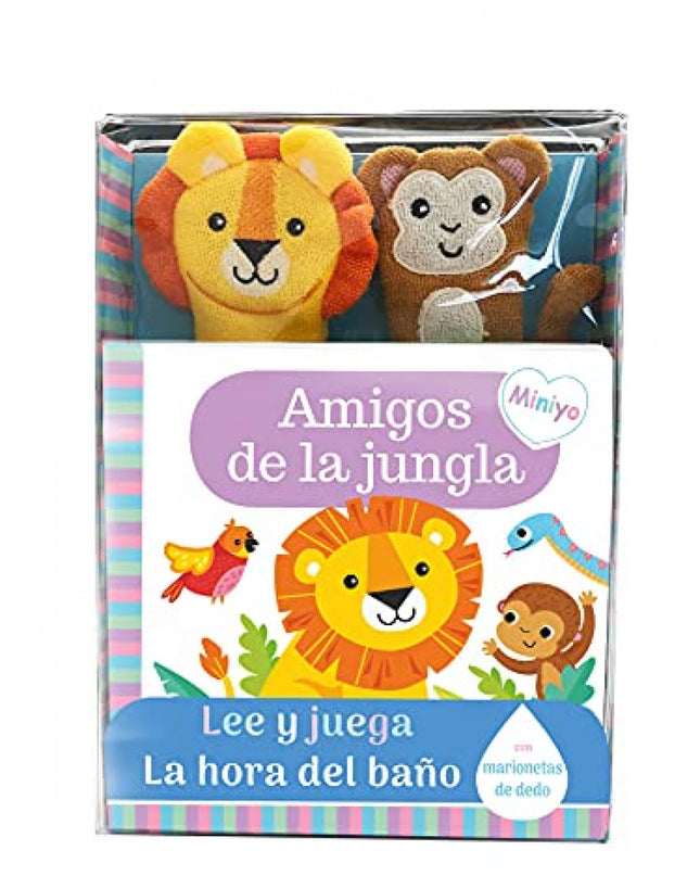 Libro Baño Amigos De Jungla Lee Y Juega