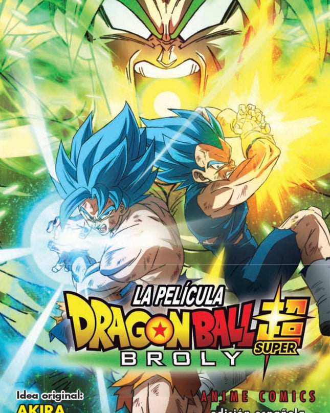 Dragon Ball Super Broly Anime Comic