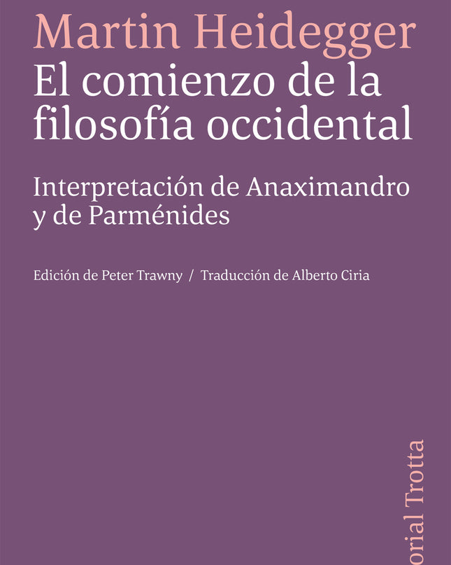 El Comienzo De La Filosofia Occidental
