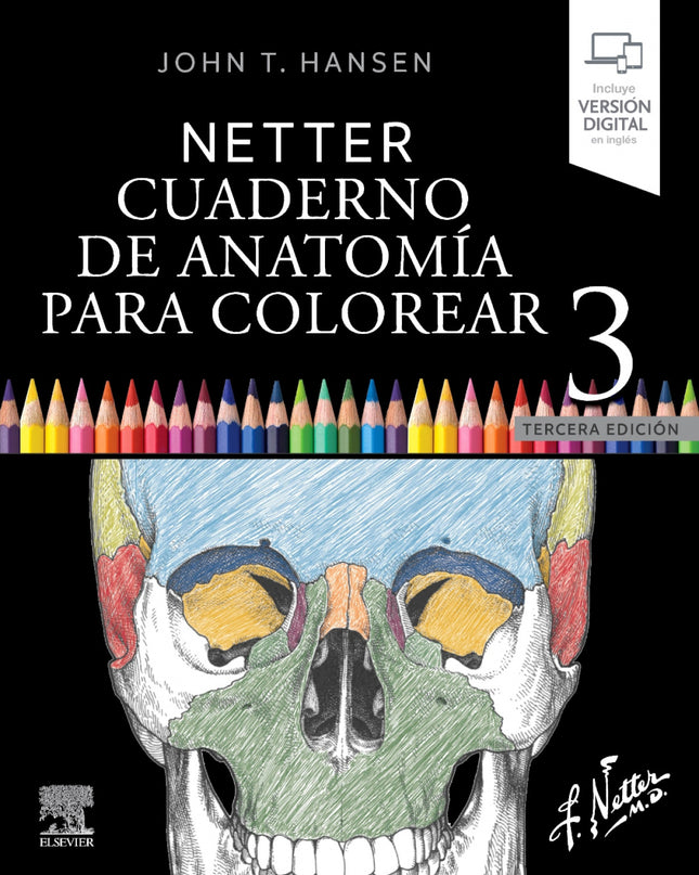 Netter. Cuaderno De Anatomía Para Colorear