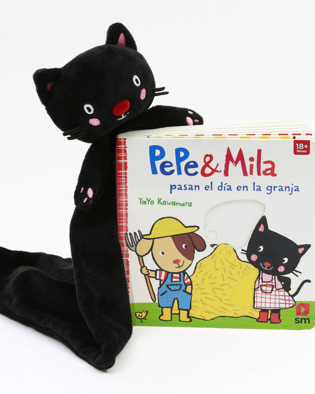Pack Con Doudou Pepe&amp;mila Pasan El Día En La Granja