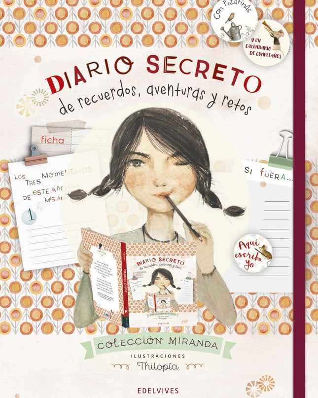 Diario Secreto De Recuerdos, Aventuras Y Retos