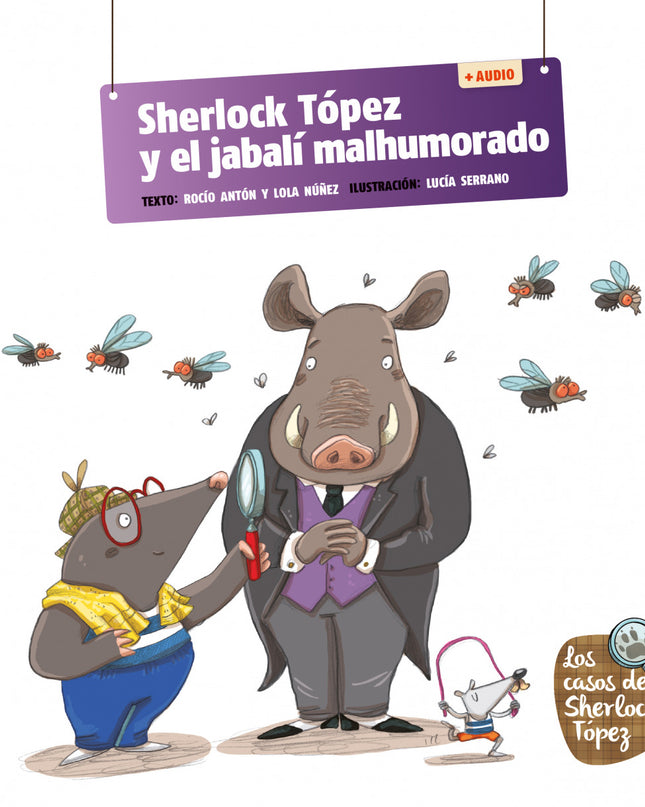 Sherlock Topez Y El Jabali Malhumorado + Qr