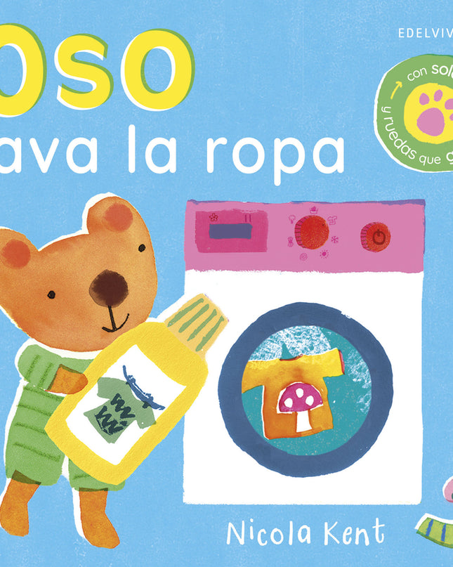 Oso Lava La Ropa