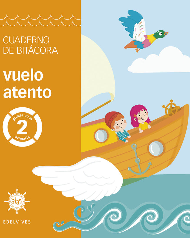 Proyecto Alas - 2 Primaria. Cuaderno De Bitácora - Vuelo Atento