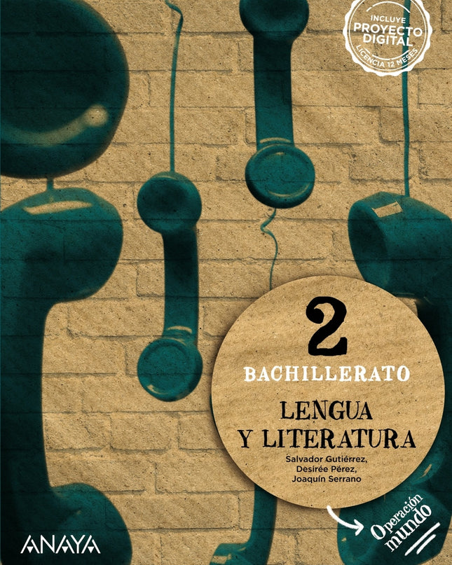 Lengua Y Literatura 2ºbachillerato. Operación Mundo 2023