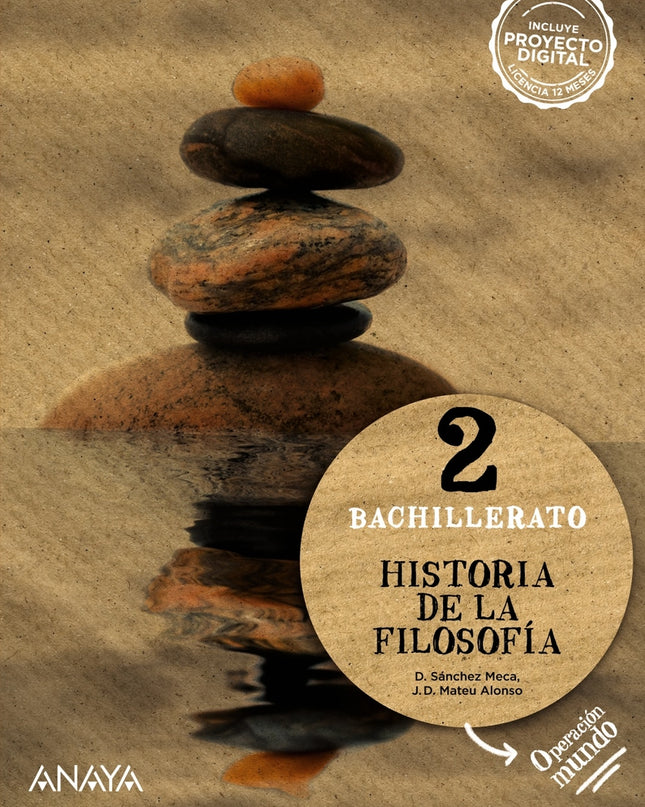 Historia De La Filosofía 2ºbachillerato. Operación Mundo 2023