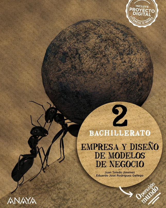 Empresa Y Diseño De Modelos De Negocio 2ºbachillerato. Operación Mundo 2023
