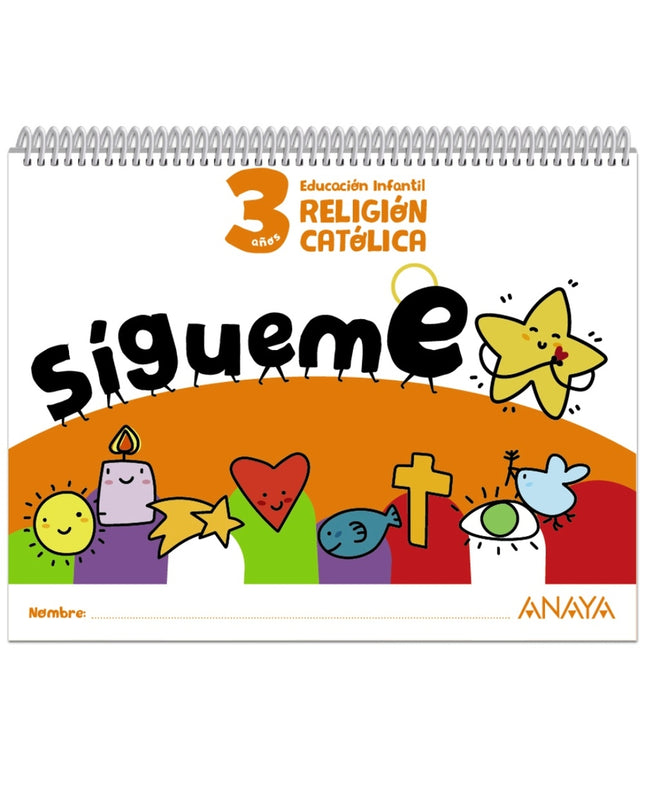 ¡sígueme!. Religión Católica. 3 Años