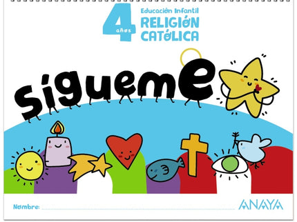 ¡sígueme!. Religión Católica. 4 Años