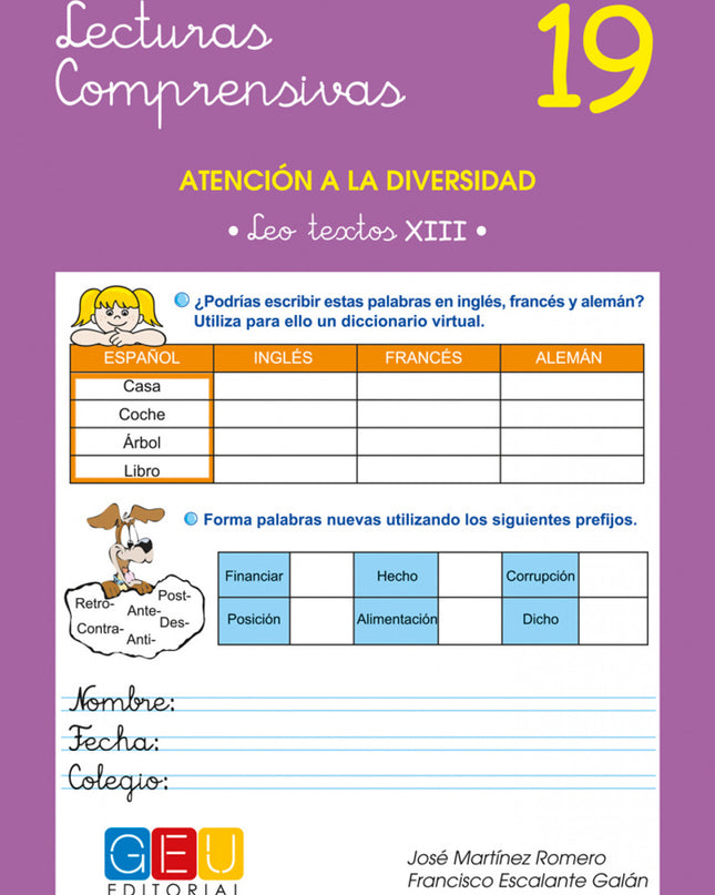 Lecturas Comprensivas 19