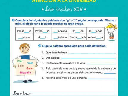 Lecturas Comprensivas 20