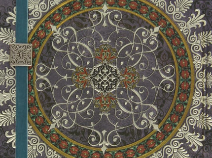 Cuaderno Mandala Goma Azul