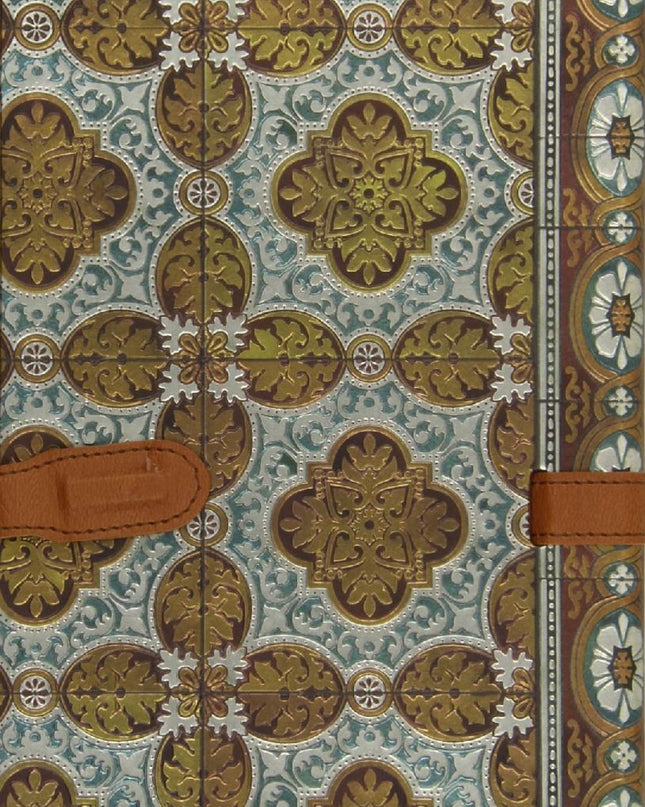 Cuaderno Azulejos Portugal Con Broche